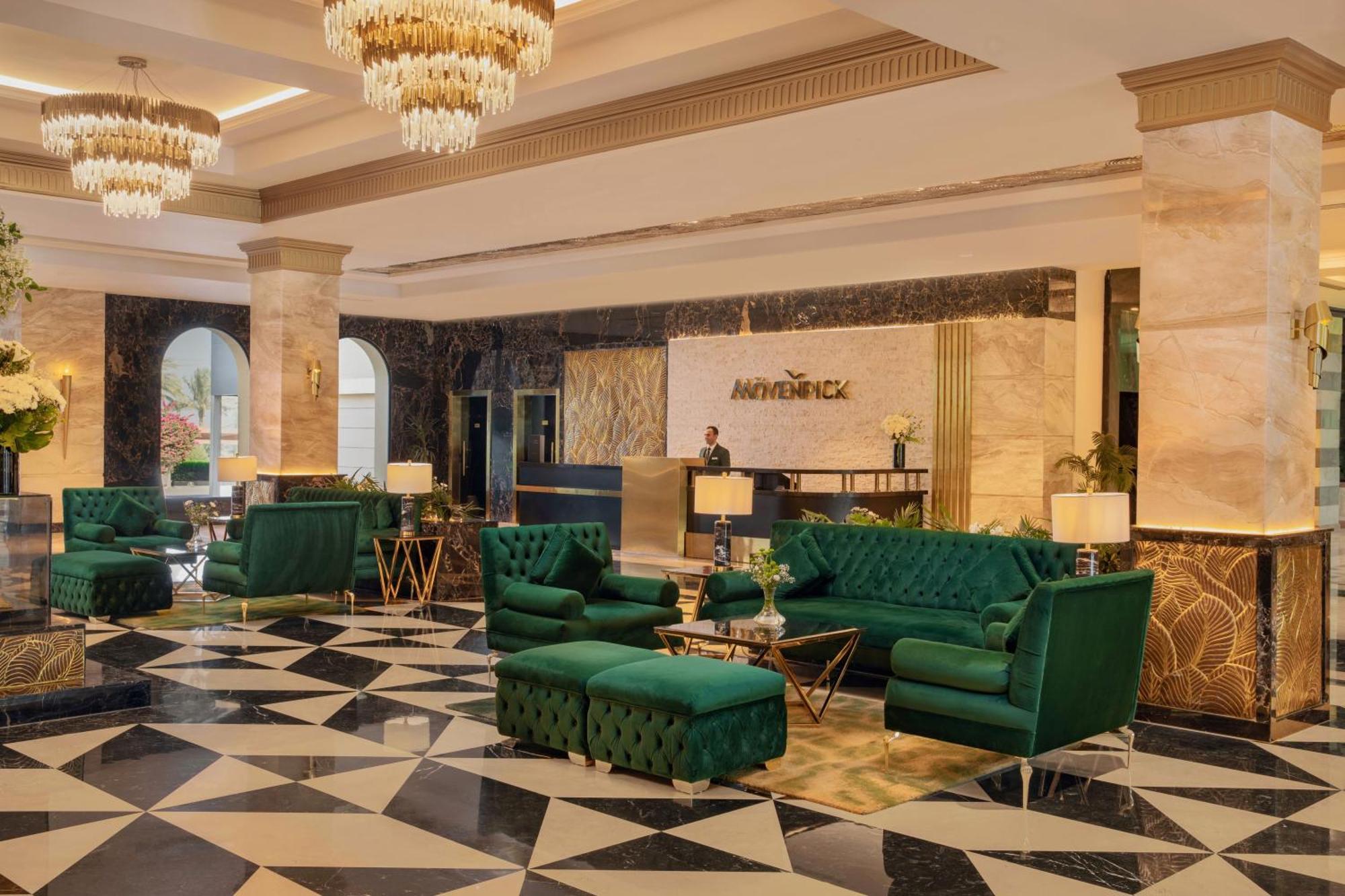 Moevenpick Hotel Cairo - Media City Giza Luaran gambar Lobby